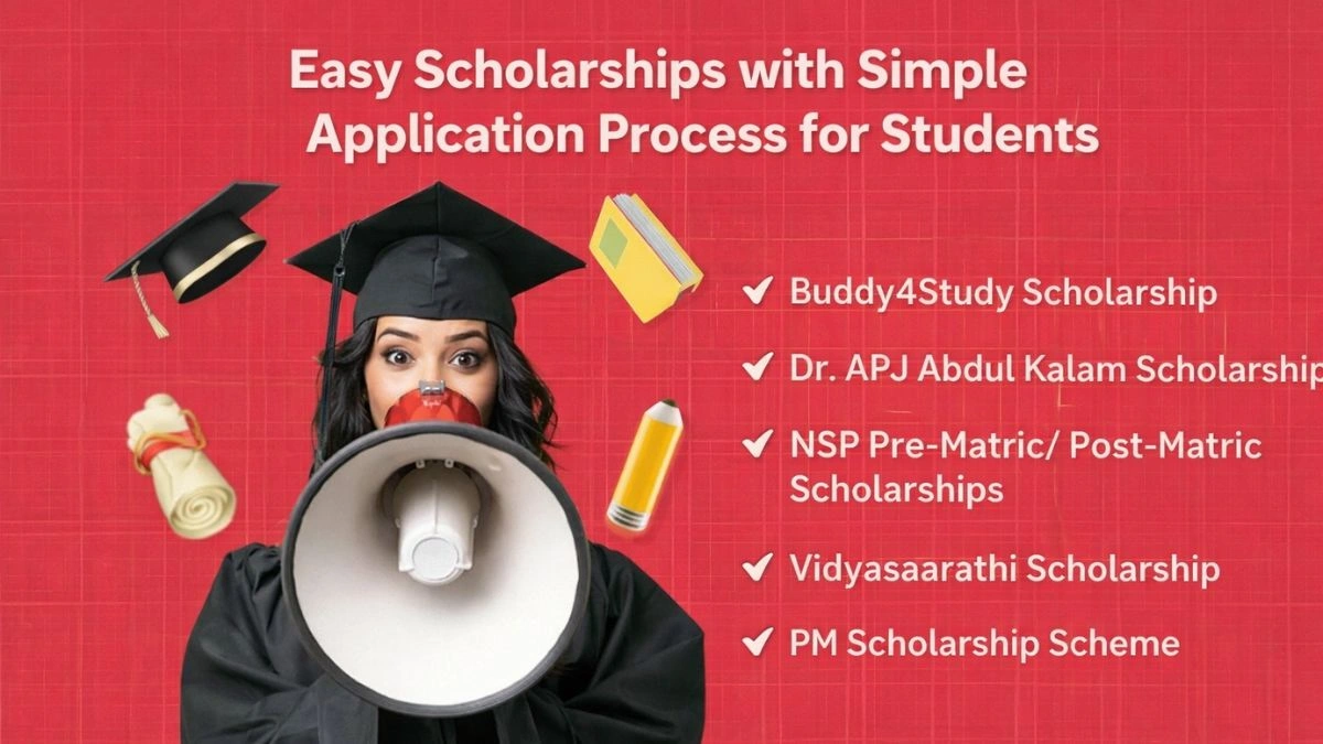 Easy Scholarships with Simple Application Process for Students (2026 Guide)